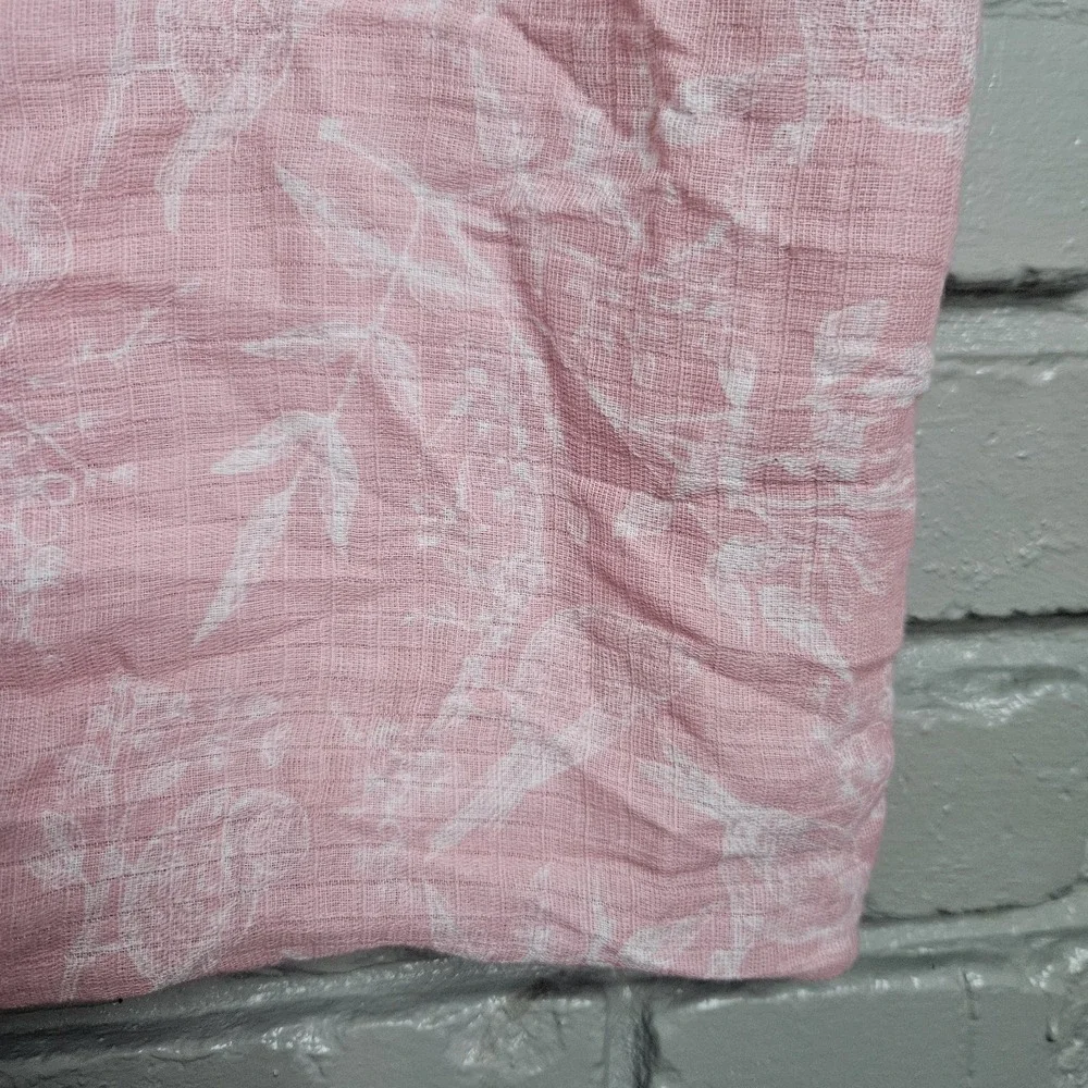 Aden + Anais Cotton Pink Bird Cloth Swaddle Girl Cover Light Blanket Muslin‎